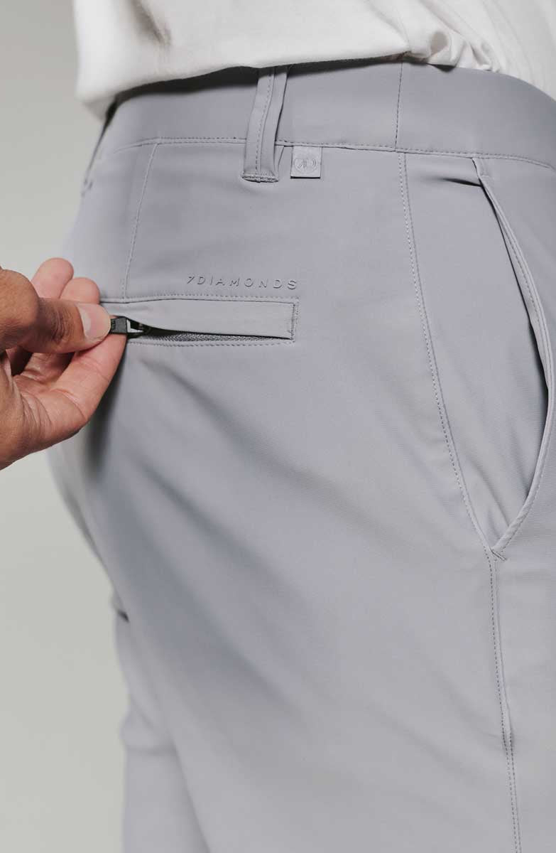7Diamonds: Zuma Chino Pant - ASPHALT