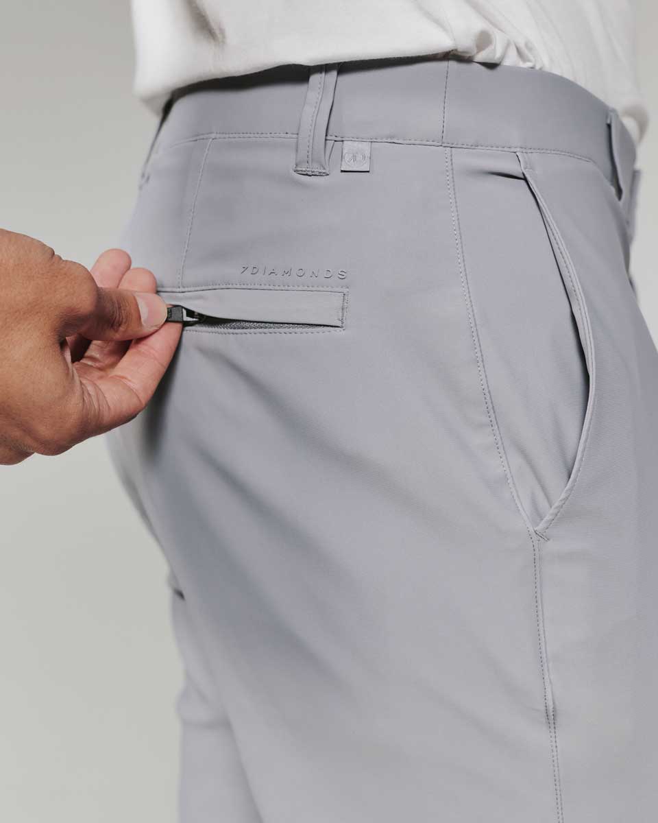 7Diamonds: Zuma Chino Pant - ASPHALT