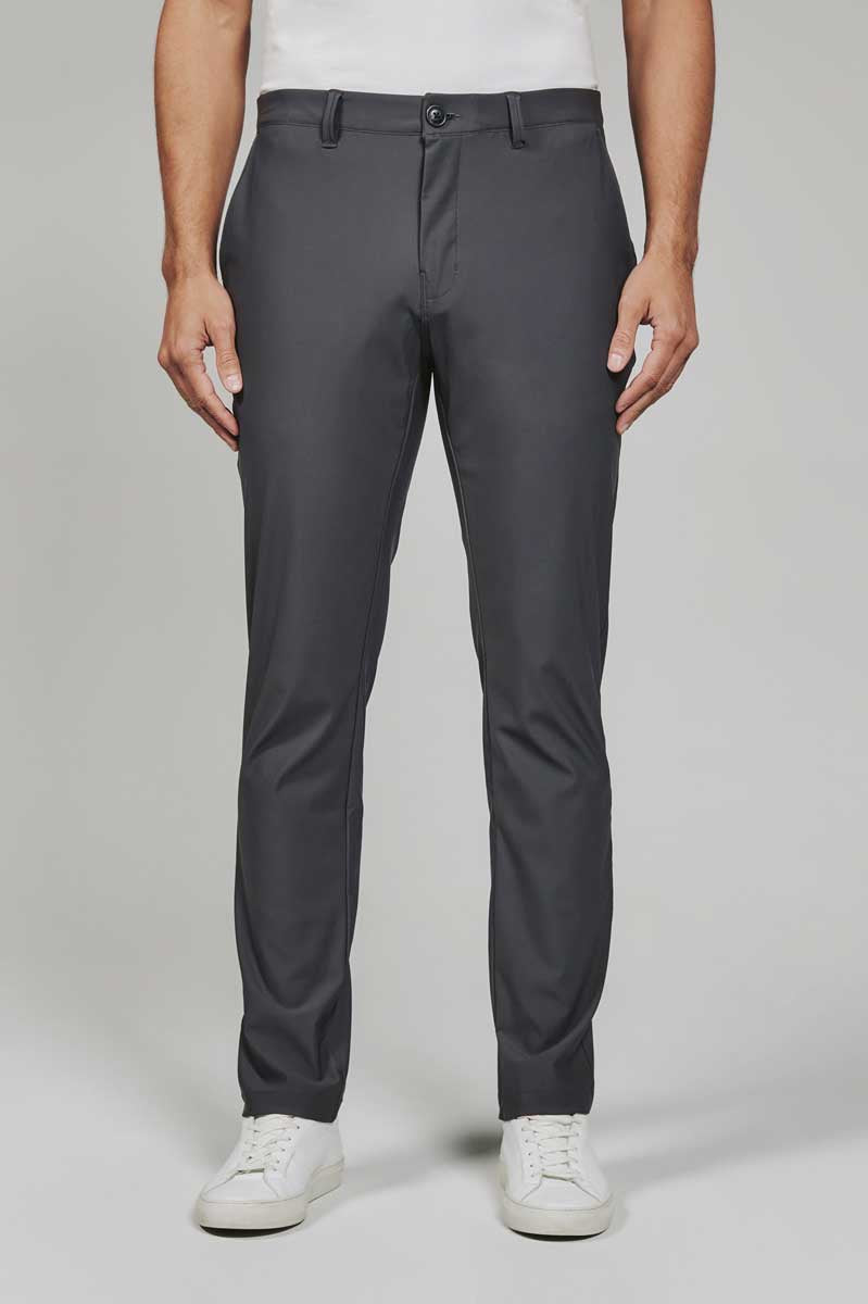 7 Diamonds: Zuma Chino Pant - CHARCOAL