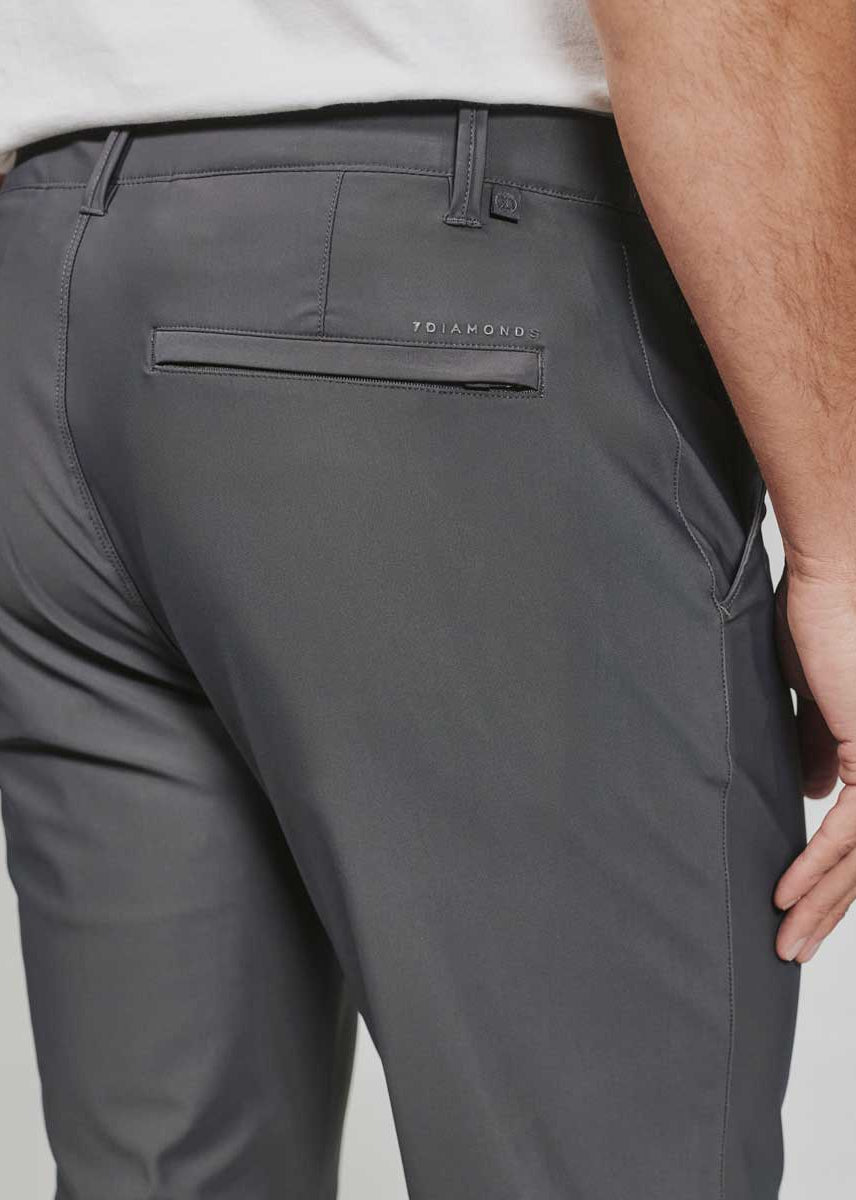 7Diamonds: Zuma Chino Pant - CHARCOAL