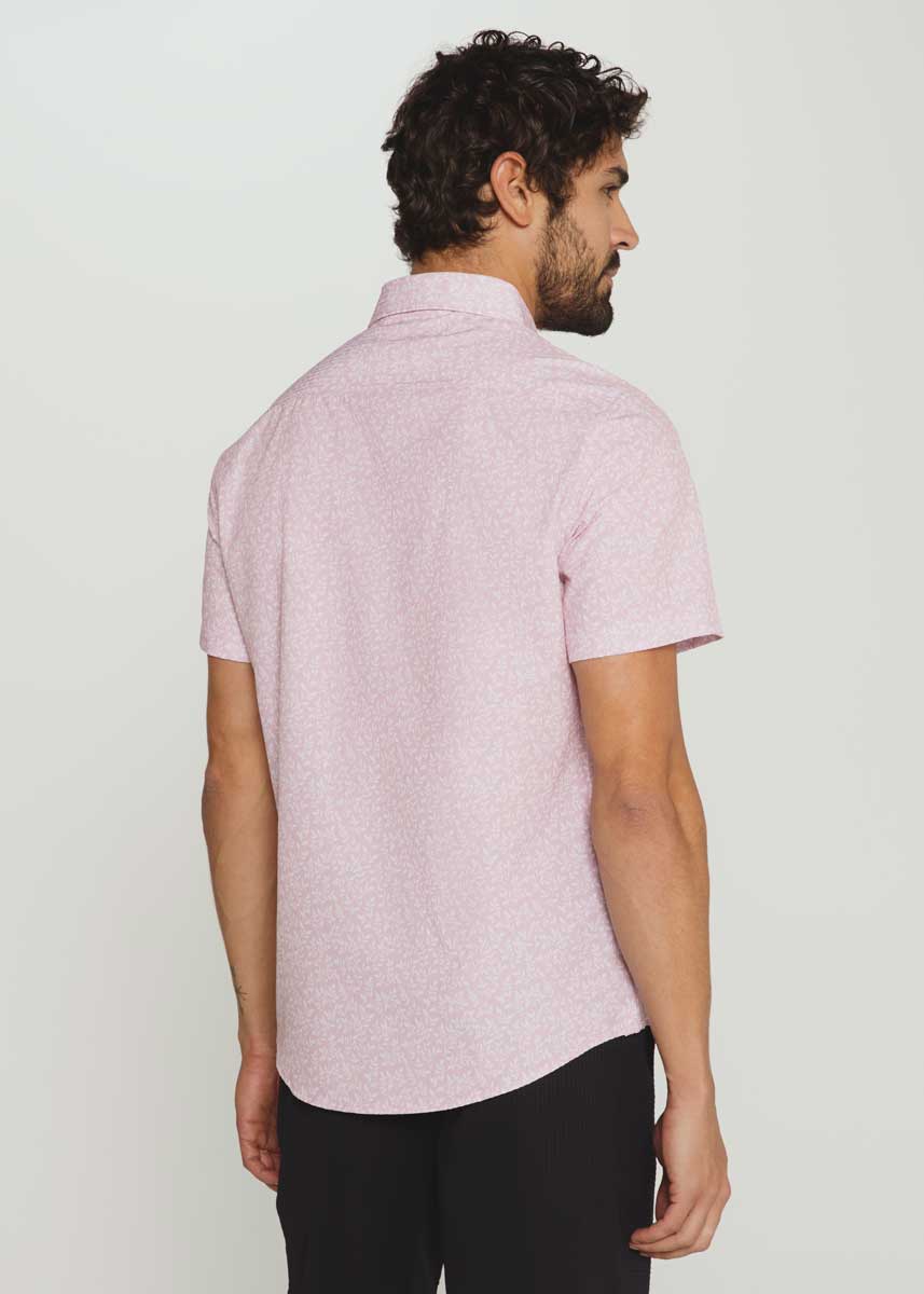 7Diamonds Kai Short Sleeve Shirt in Quartz, alternate view