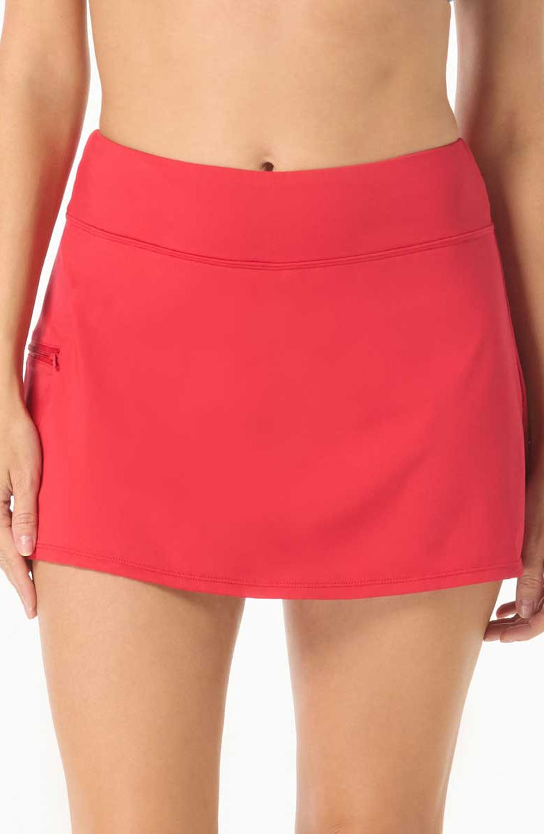 Beach House: Paloma Beach Solids Emma Pull On Swim Skort