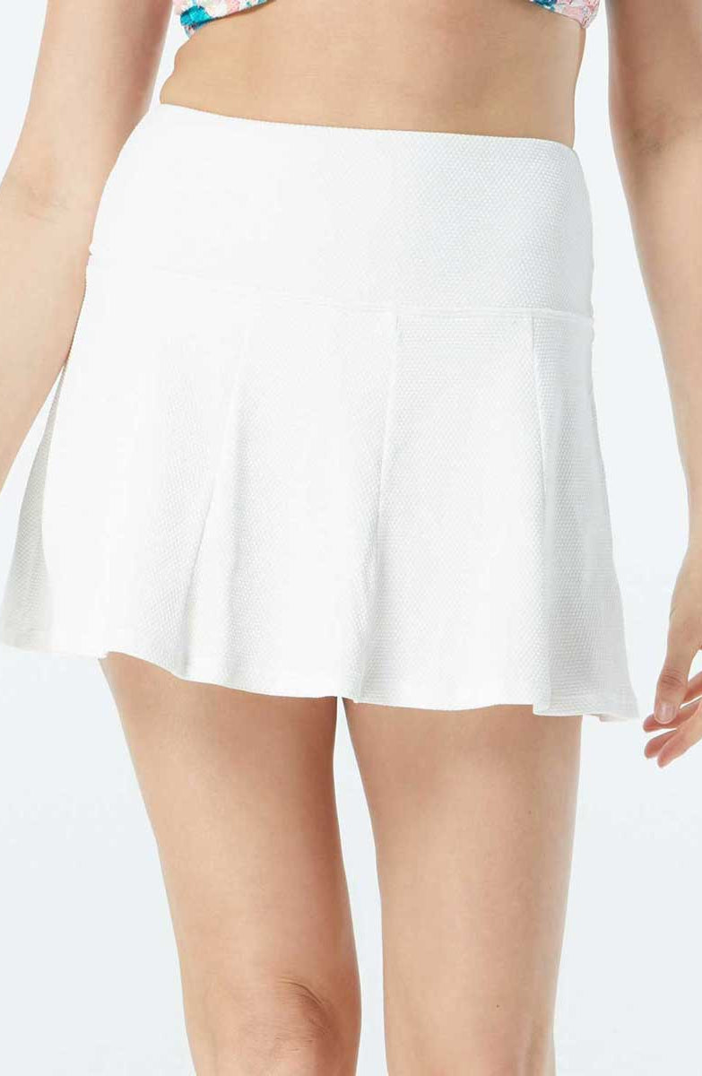 Beach House: Pique Solids Princess Seam Swim Skort