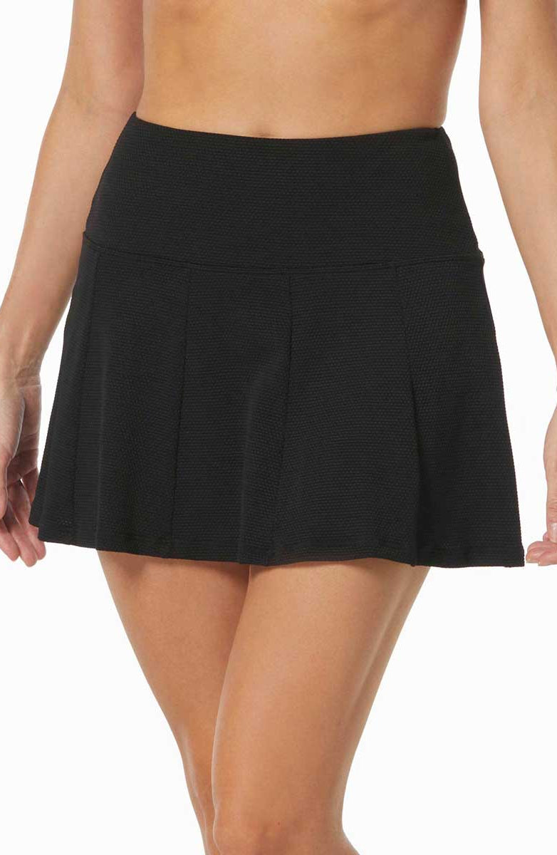 Beach House: Pique Solids Olivia Princess Seam Swim Skort