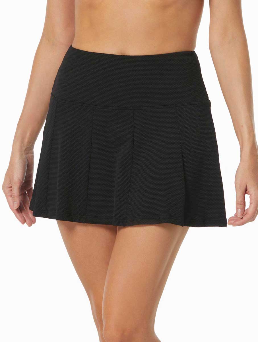 Beach House: Pique Solids Olivia Princess Seam Swim Skort