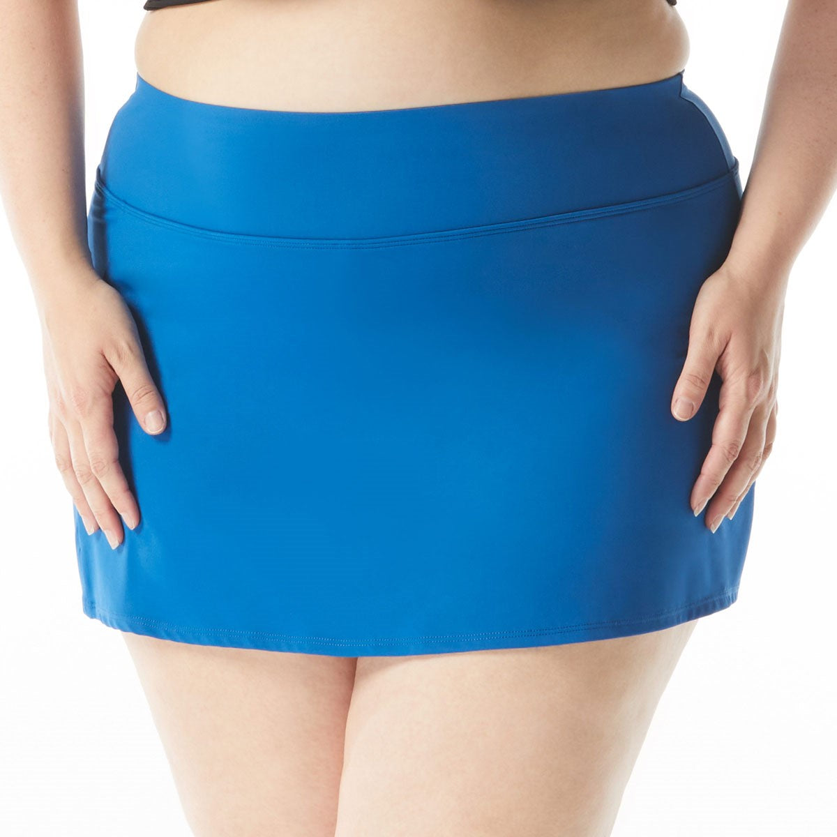 Beach House: Plus Size Emma Pull On Swim Skort