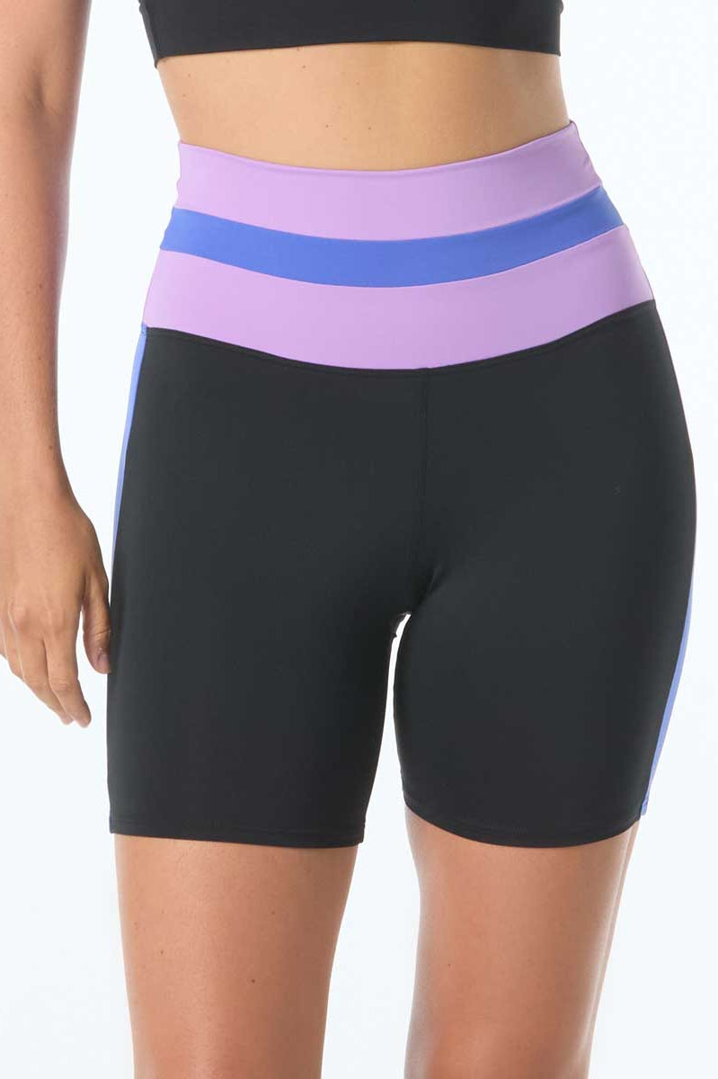 Beach House Sport: Colorblock Rib Image Swim Short