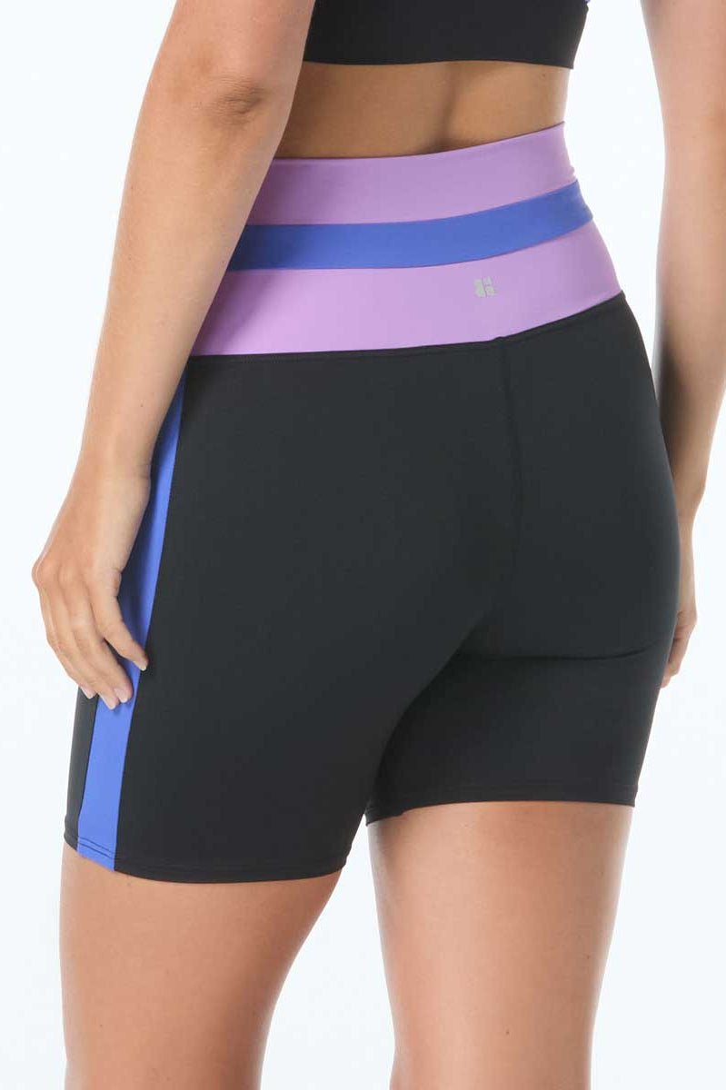 Beach House Sport: Colorblock Rib Image Swim Short