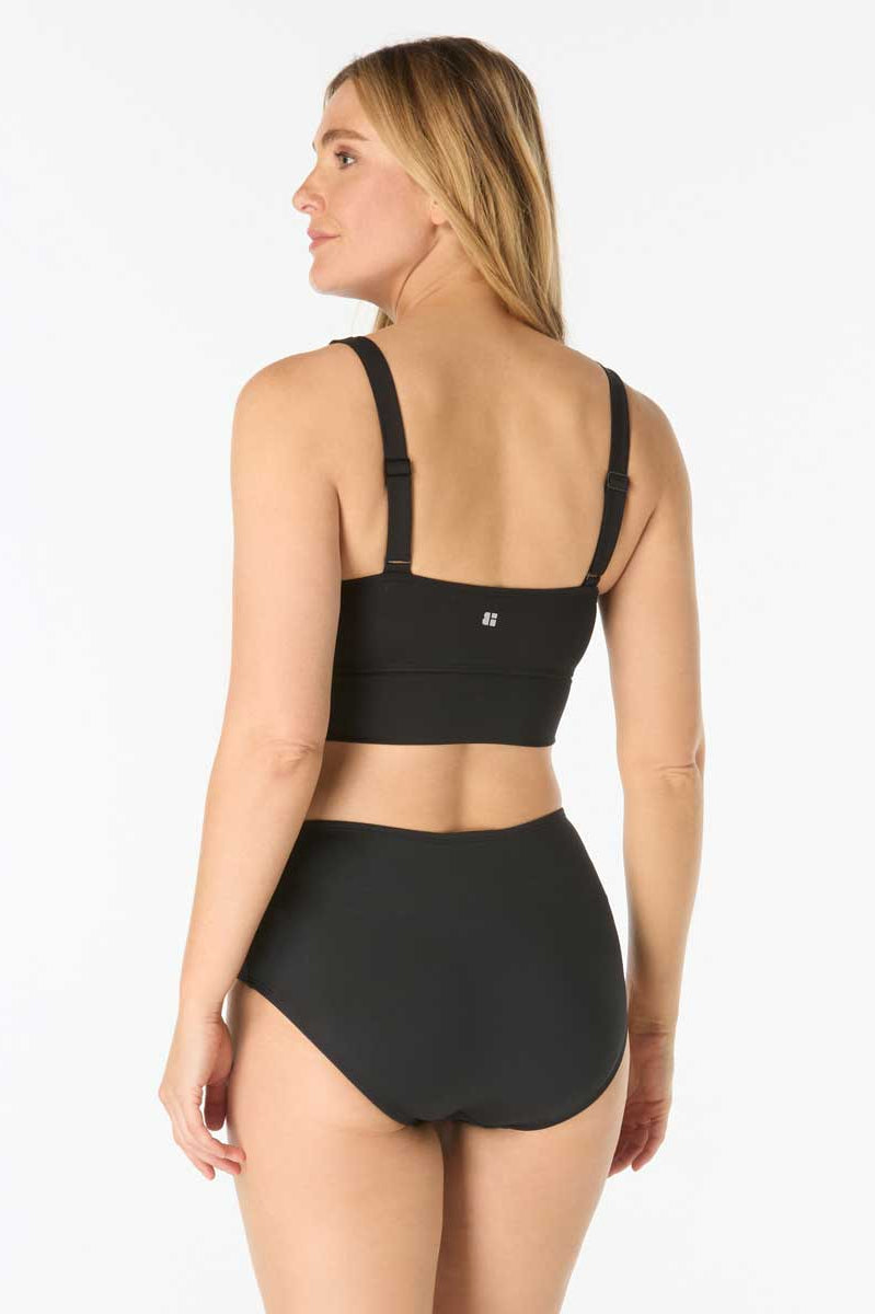 Beach House Sport: Paloma Beach Solids Empower Crop Top