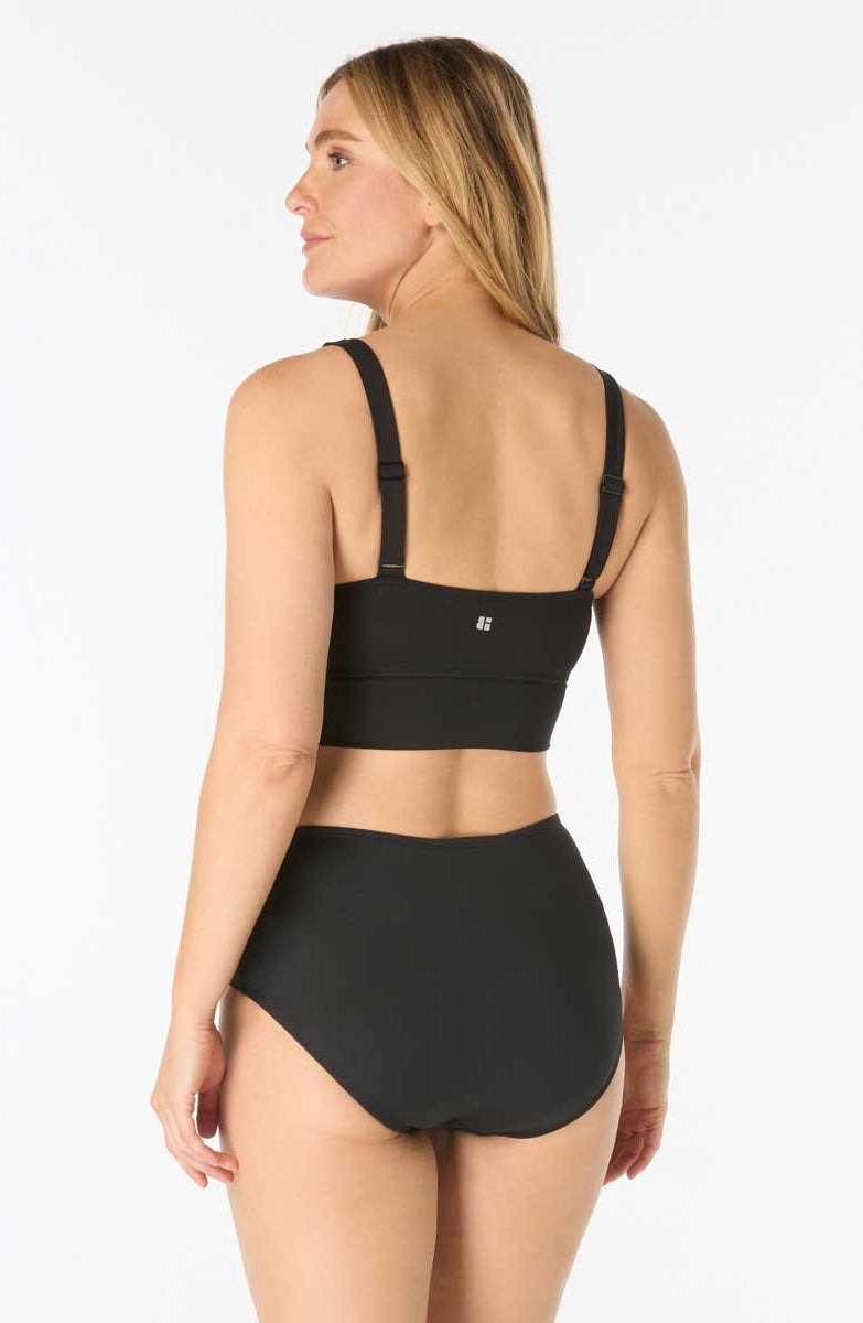 Beach House Sport: Paloma Beach Solids Empower Crop Top