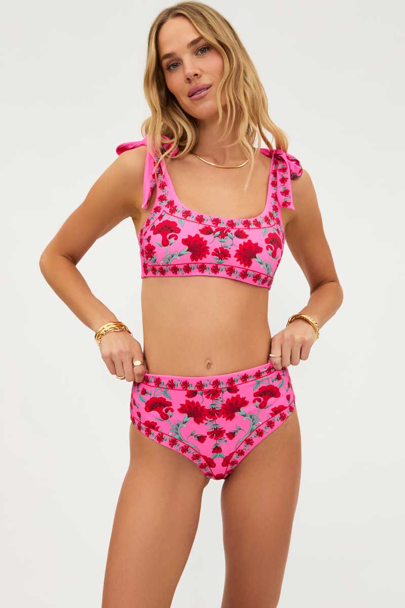Beach Riot: Redwood Floral Marcella Bikini Bottom