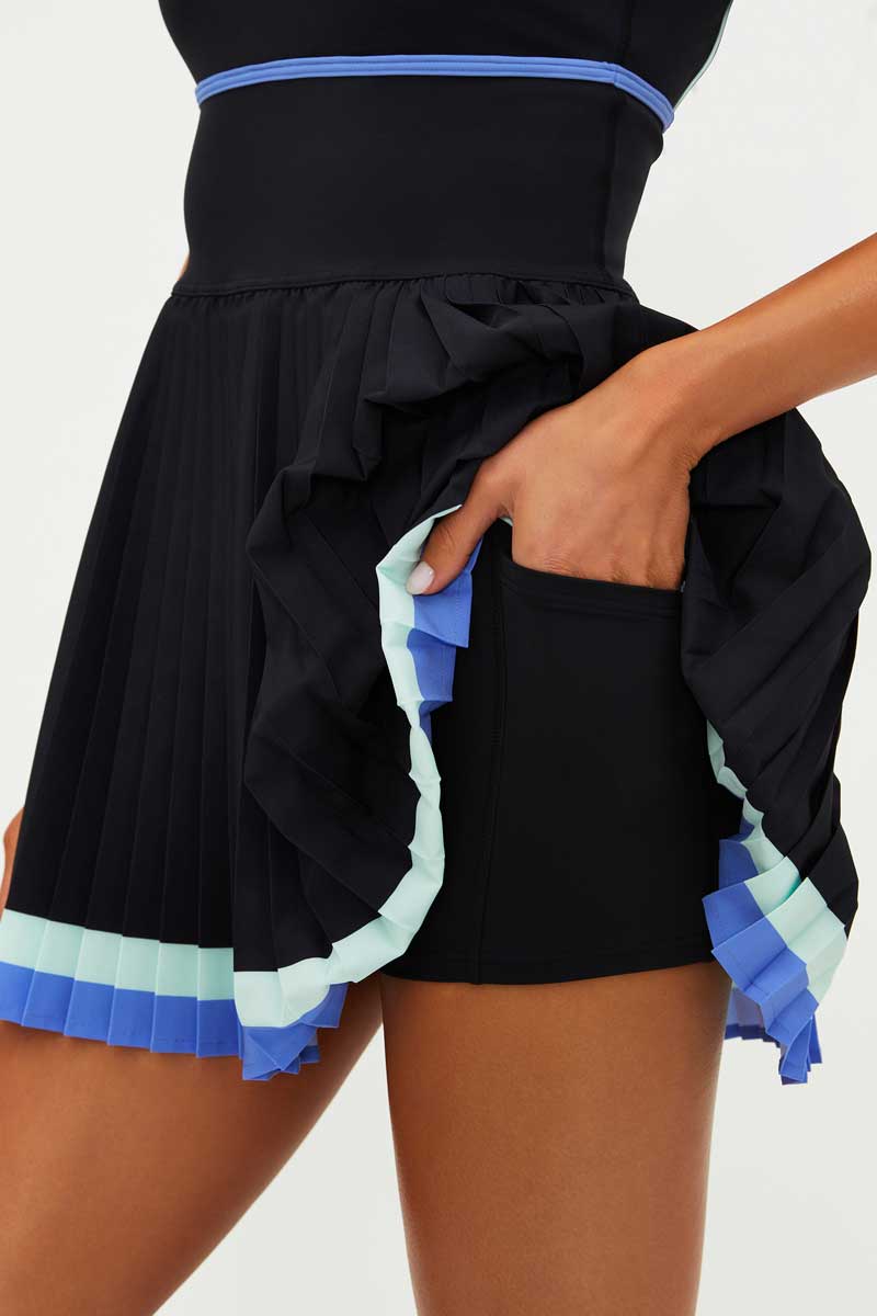 Beach Riot: Sapphire Sea Colorblock Antonia Tennis Dress
