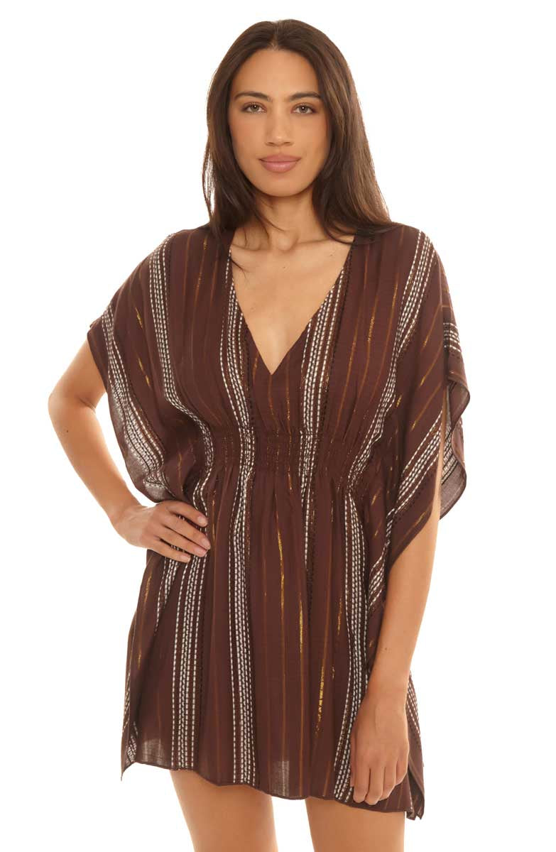 Becca: Radiance Woven Tunic