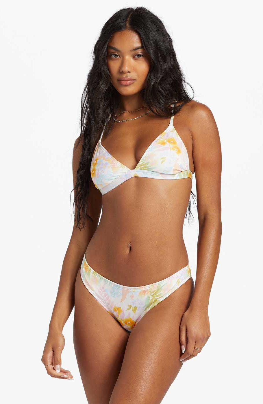Billabong: Peaceful Palms Criss Cross Triangle Bikini Top