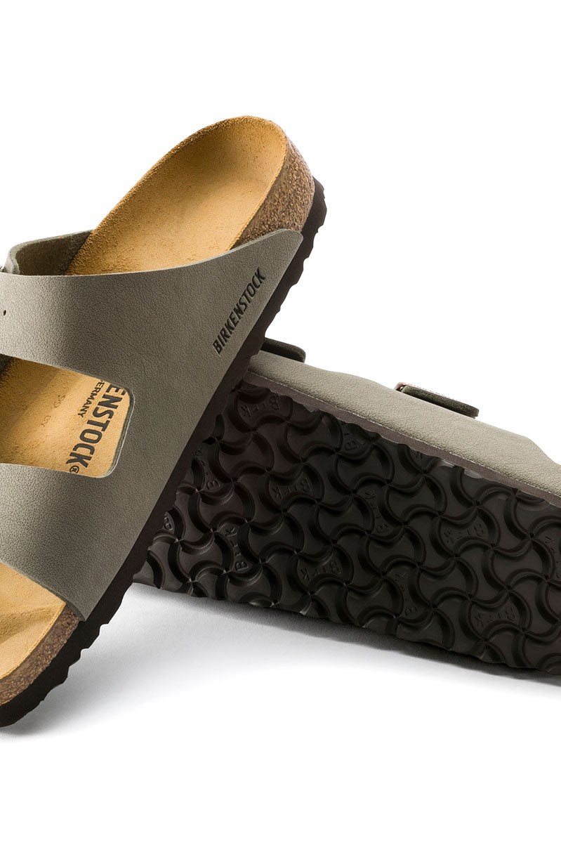 Birkenstock: Arizona Birkibuc Slide Narrow