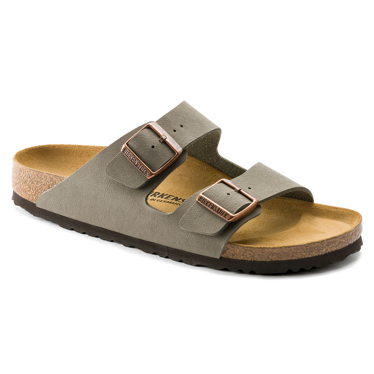 Birkenstock: Arizona Birkibuc Slide Narrow