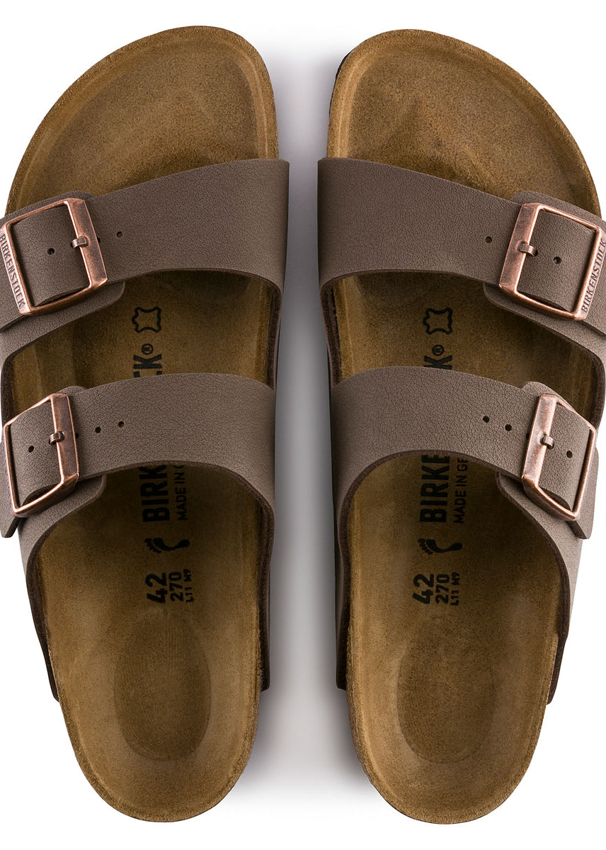 Birkenstock: Arizona Birkibuc Slide Narrow