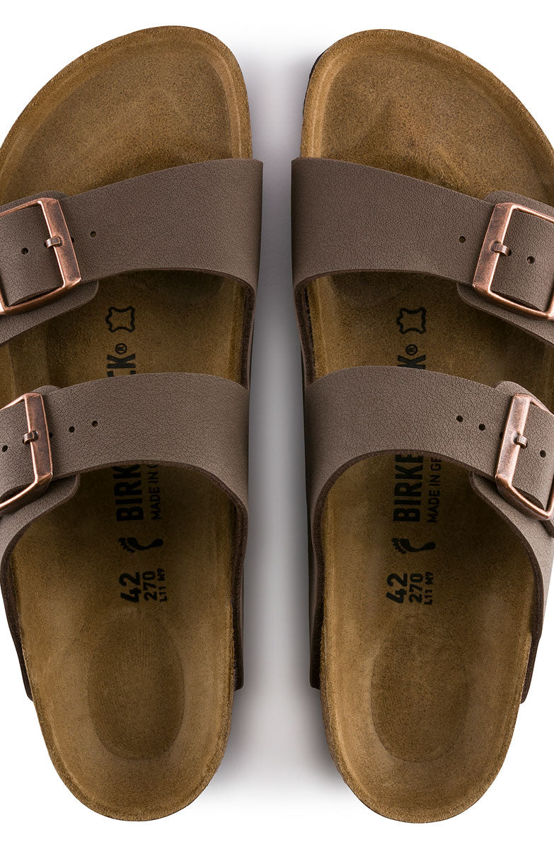 Birkenstock: Arizona Birkibuc Slide Narrow