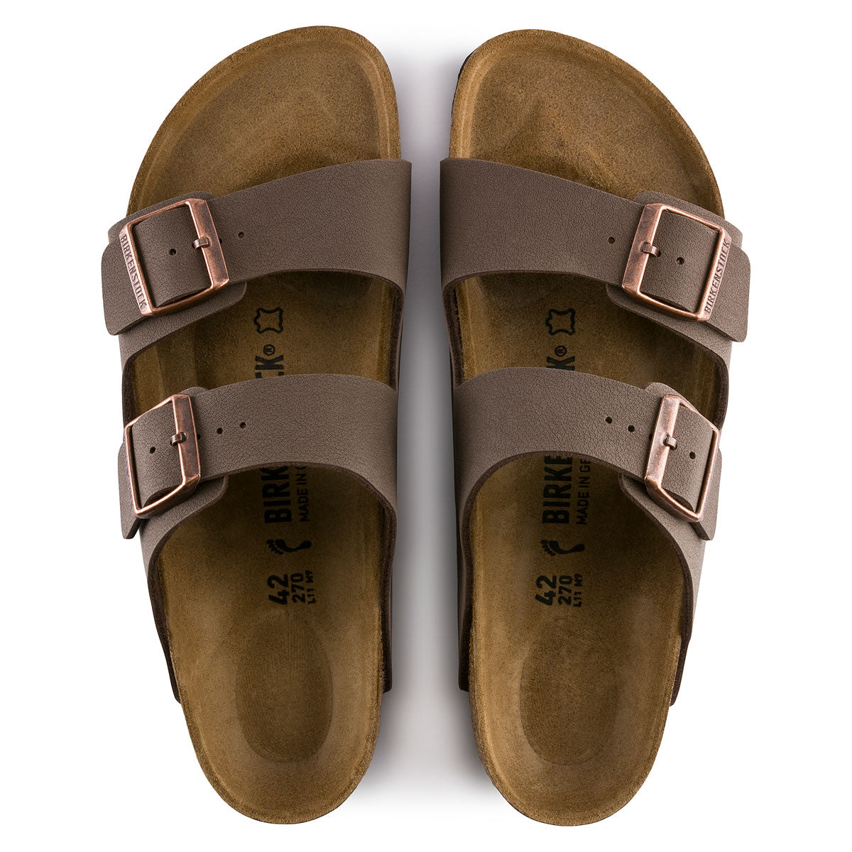 Birkenstock: Arizona Birkibuc Slide Narrow