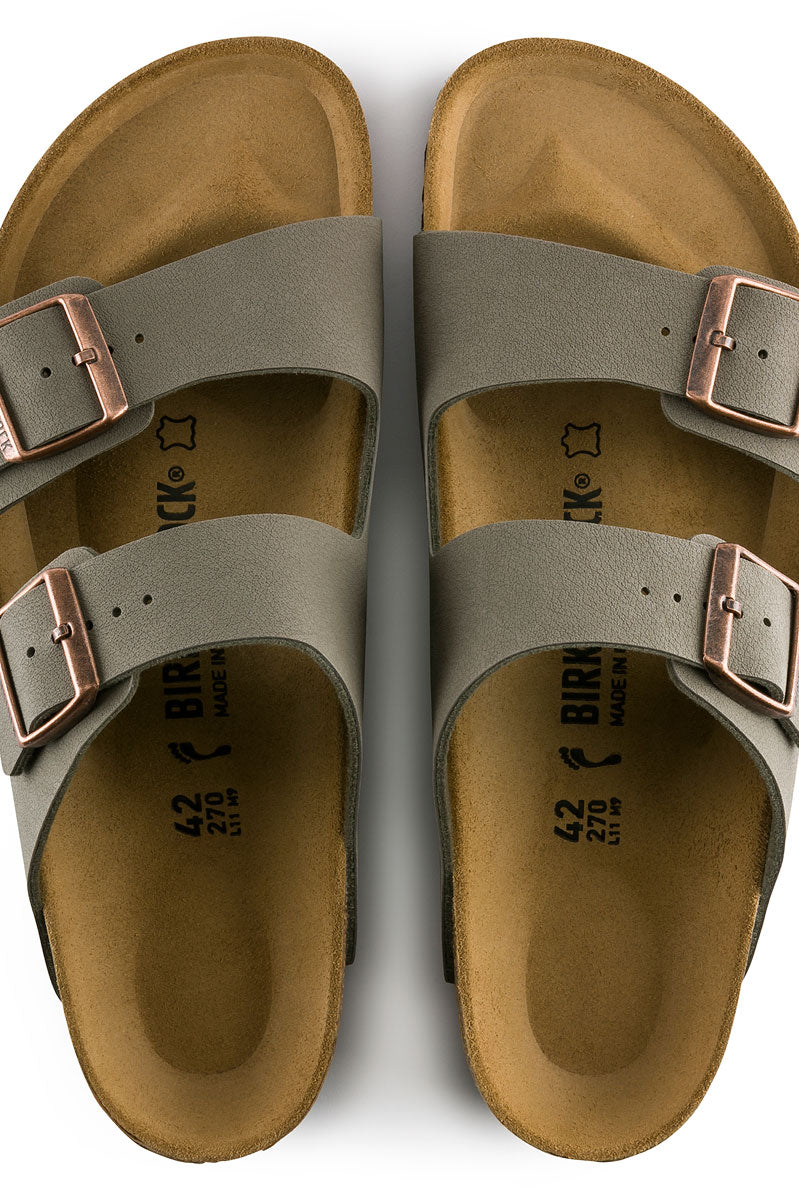 Birkenstock: Arizona Birkibuc Slide Narrow