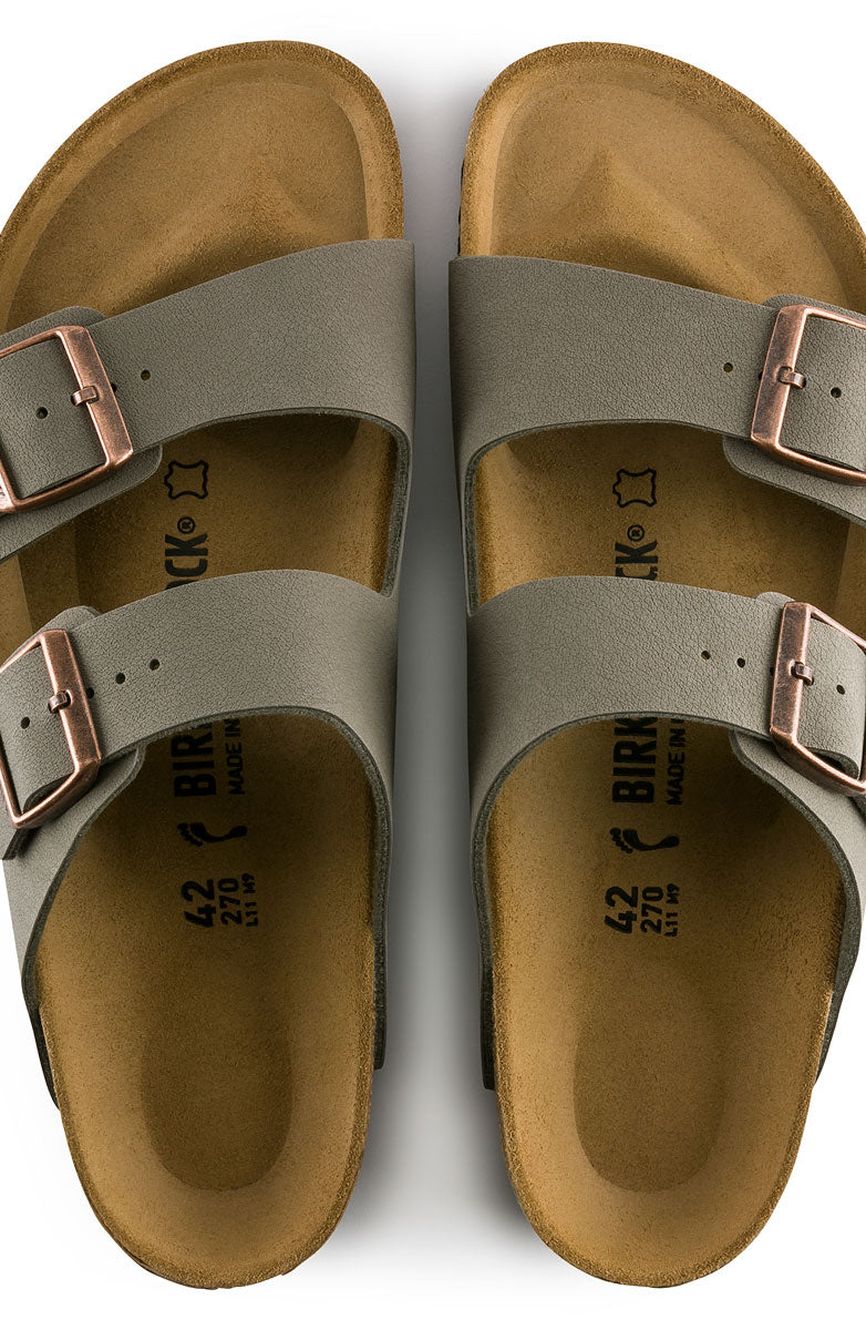Birkenstock: Arizona Birkibuc Slide Narrow