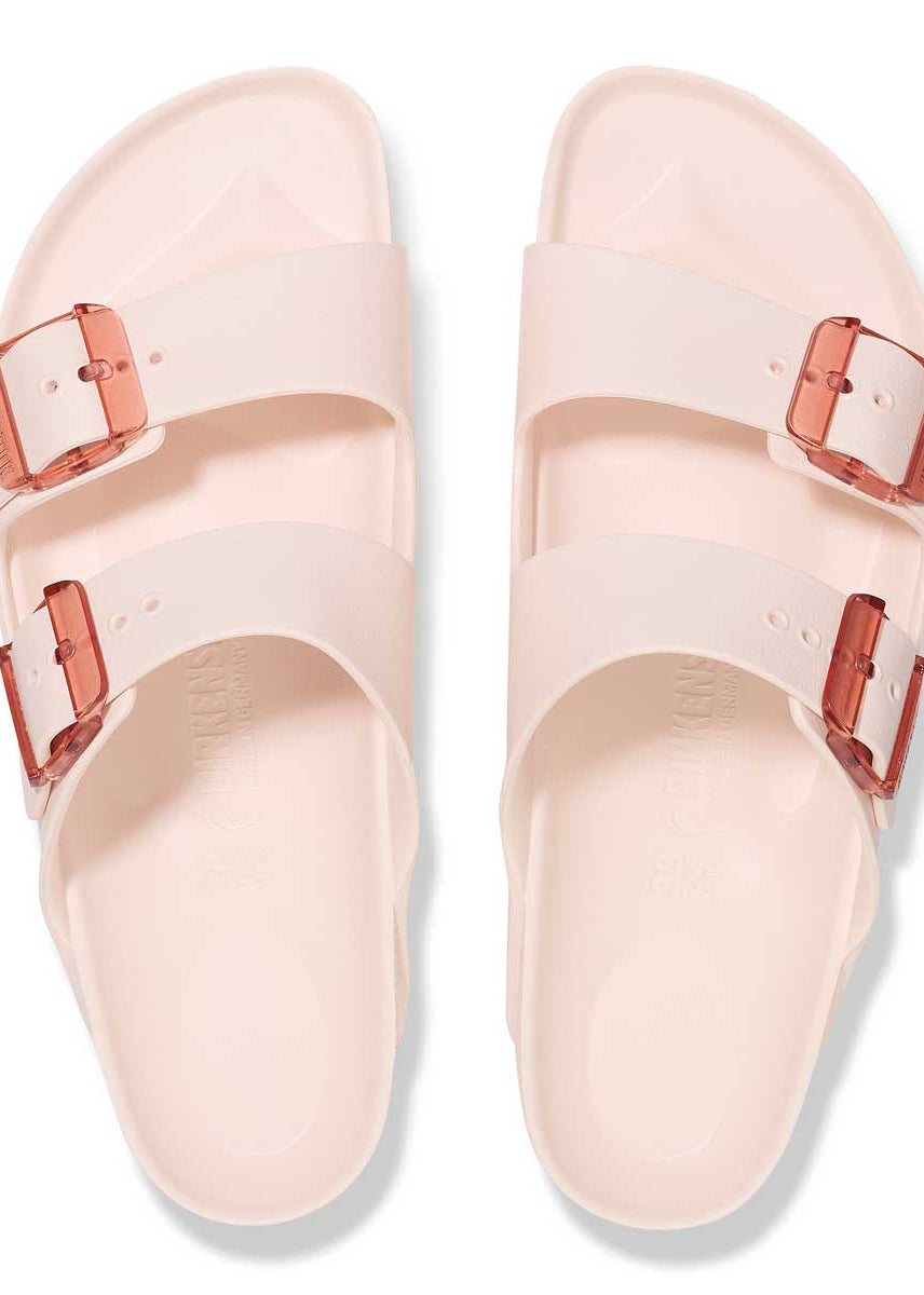 Birkenstock: Arizona Stealth Buckle Slide Narrow