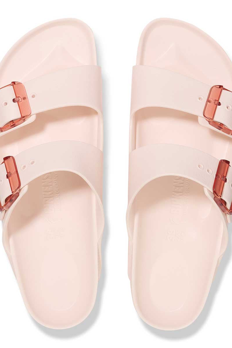 Birkenstock: Arizona Stealth Buckle Slide Narrow