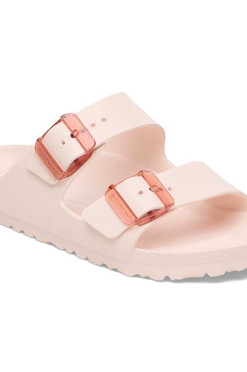 Birkenstock: Arizona Stealth Buckle Slide Narrow