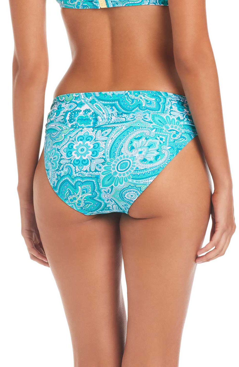Bleu: Coastal Cool Sarong Hipster Bikini Bottom