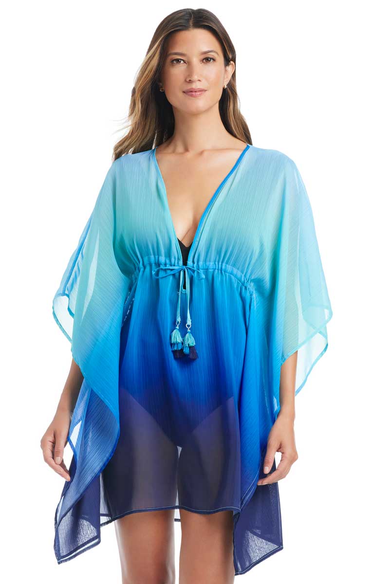Bleu: Desert Mirage Caftan Cover Up