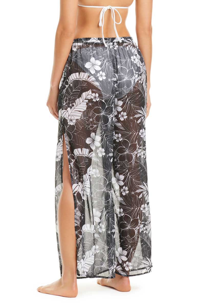 Bleu: Double Duty Side Slit Pant