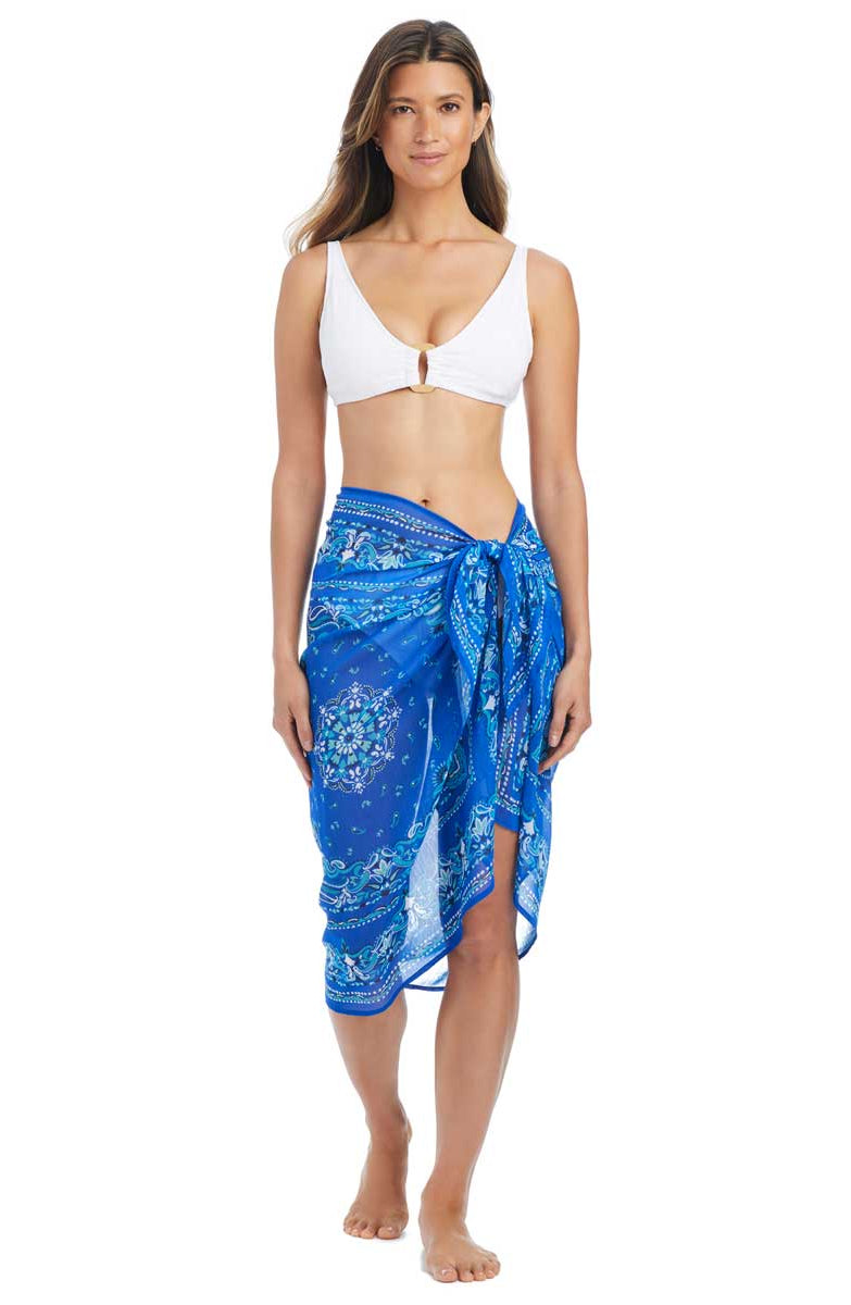 Bleu: Meet Me In Sorrento Pareo Coverup