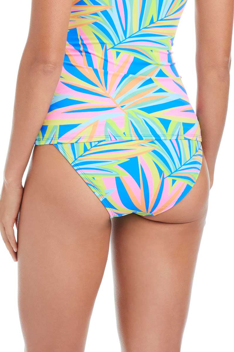Bleu: On Bright Side Sarong Hipster Bikini Bottom