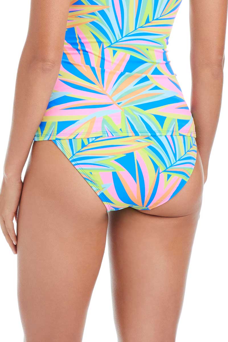 Bleu: On Bright Side Sarong Hipster Bikini Bottom