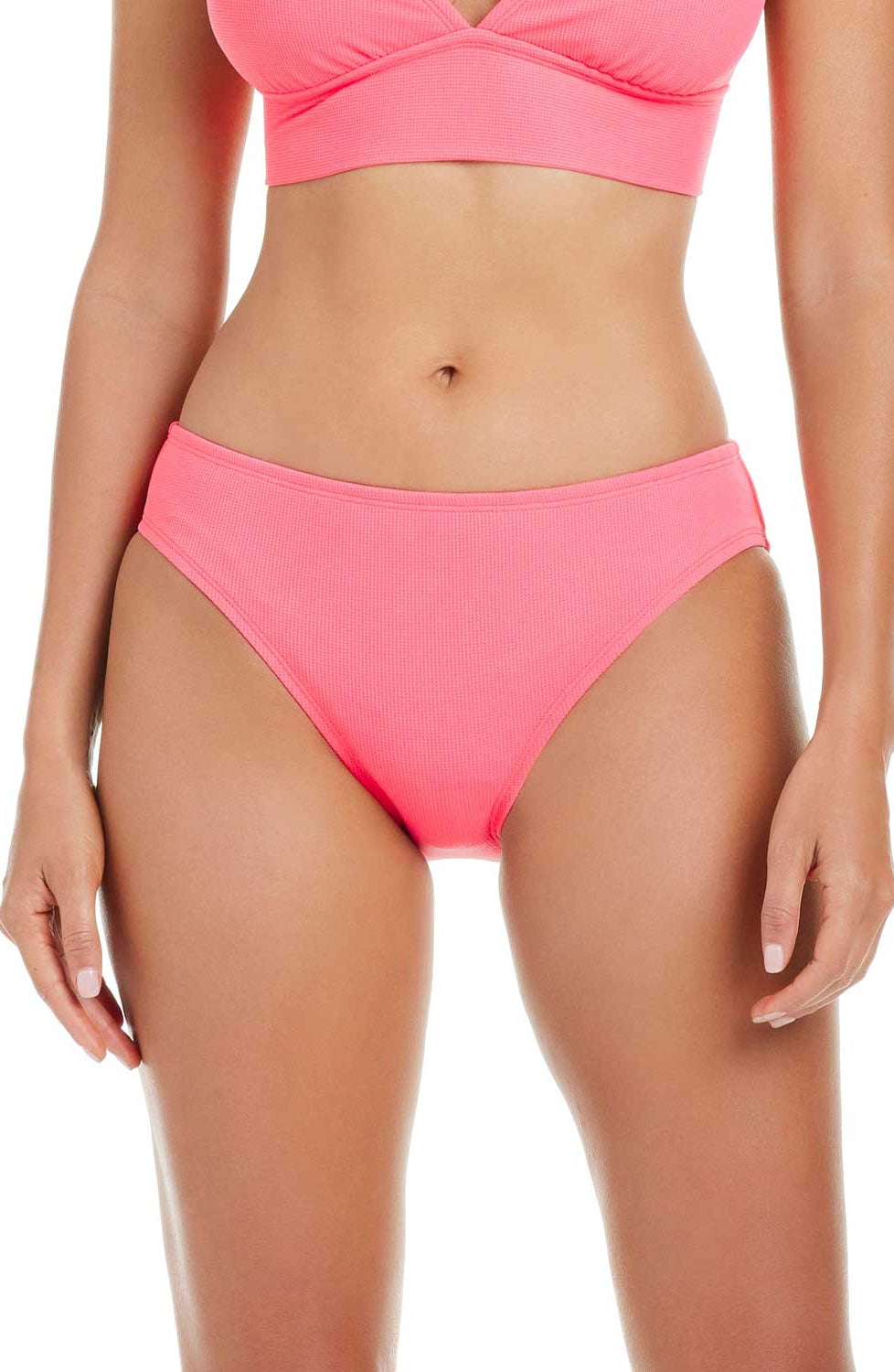 Bleu: Pique Ole Solid Basic Hipster Bikini Bottom - BRDTBLSH