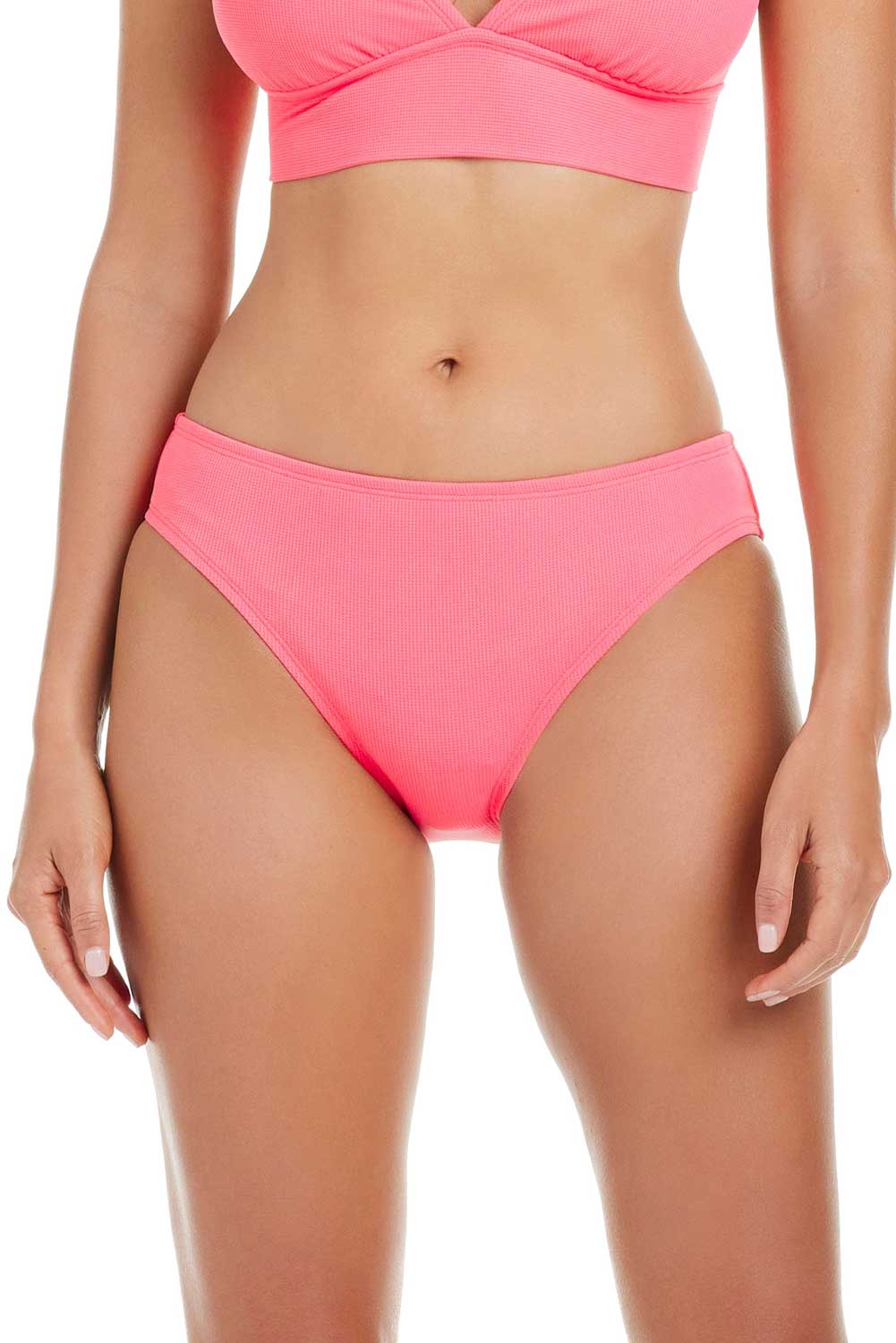 Bleu: Pique Ole Solid Basic Hipster Bikini Bottom - BRDTBLSH