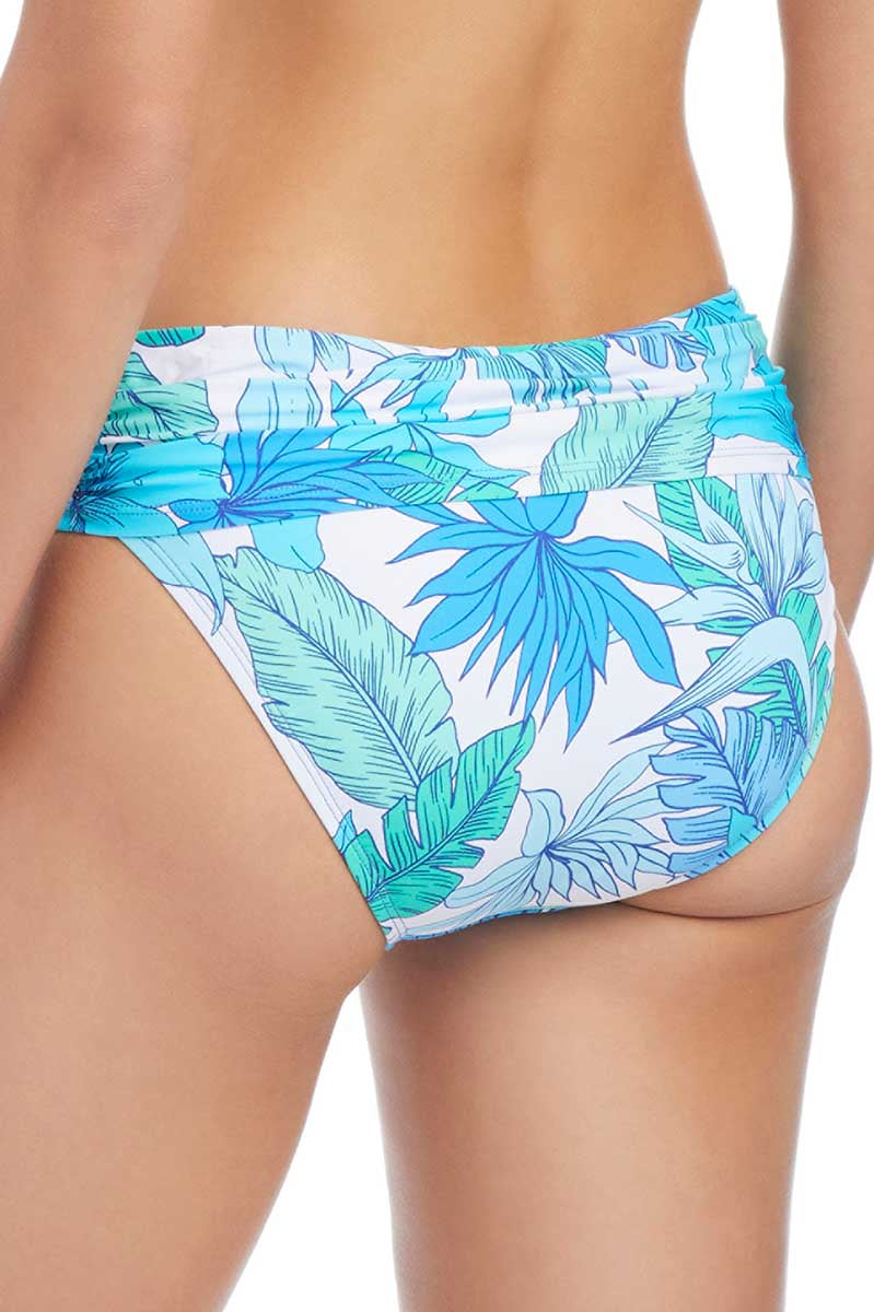 Bleu: Riviera Retreat Sarong Hipster Bikini Bottom