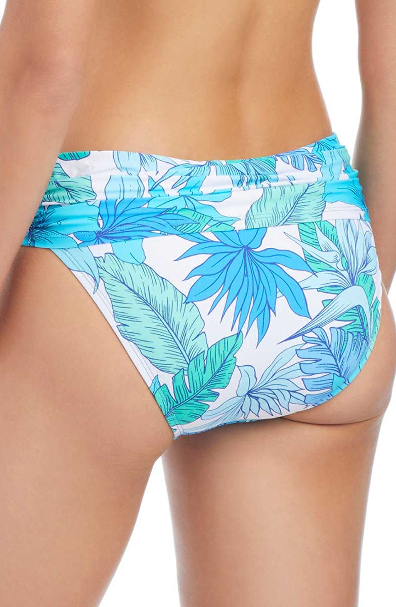 Bleu: Riviera Retreat Sarong Hipster Bikini Bottom
