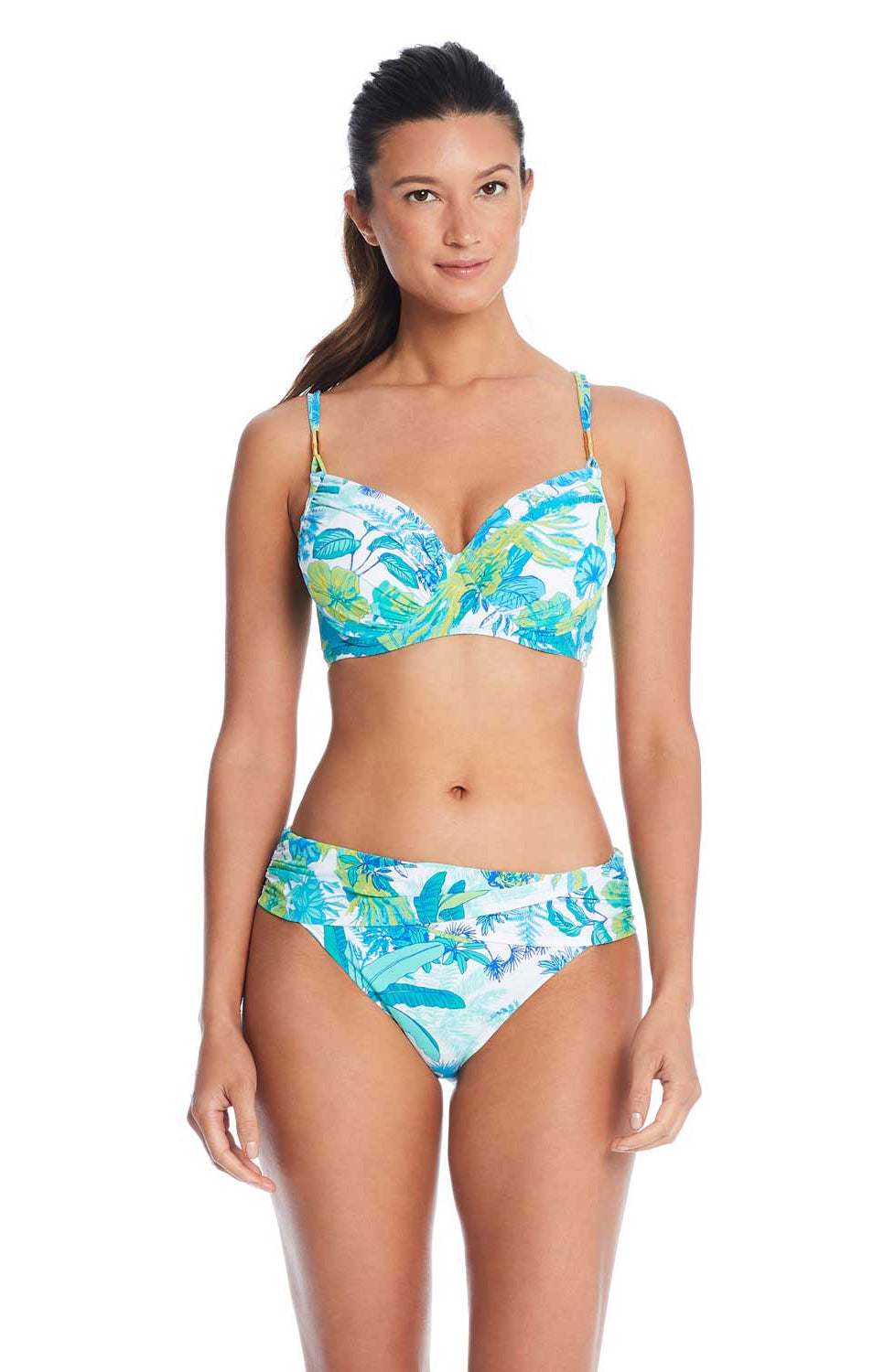 Bleu: What's New Pussycat Underwire Bra Bikini Top