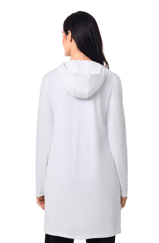 Coolibar: Cabana Long Zip-Up Hoodie Cover-Up