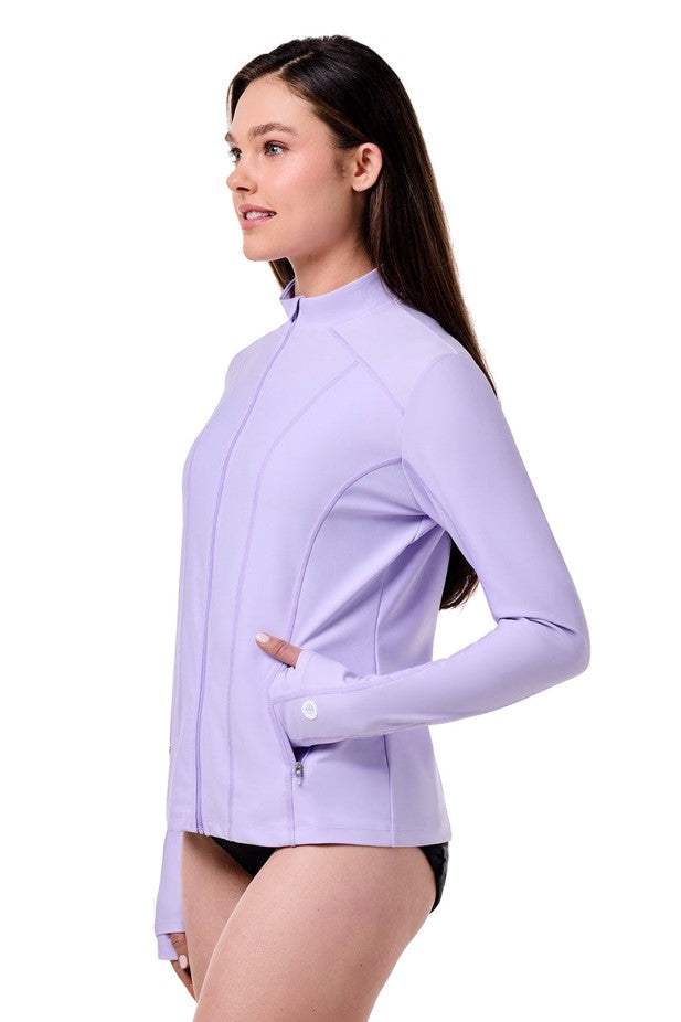 Coolibar: Malawi Solid April Swim Jack