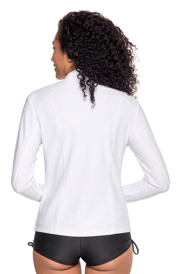 Coolibar: Malawi Solid Core Swim Jacket