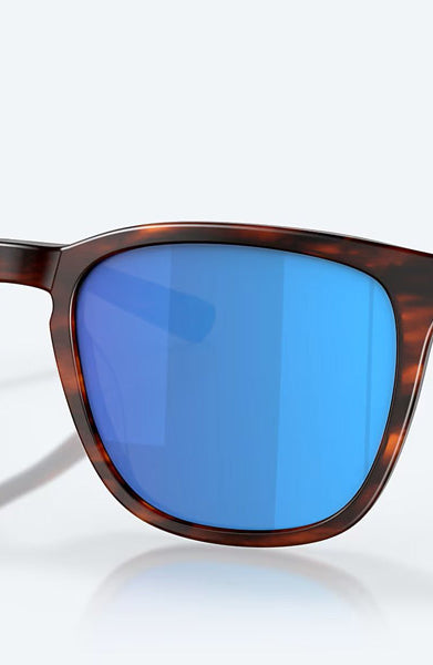 Costa: Sullivan 191 Matte Tortoise Blue Mirror Polarized