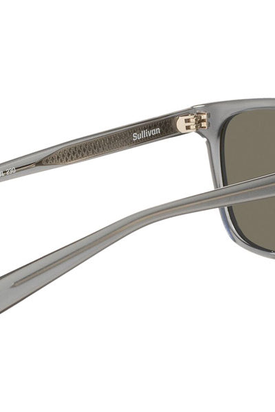 Costa Sullivan 230 Matte Gray Crystal Blue Mirror Polarized Sunglasses