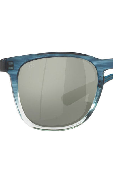 Costa: Sullivan 281 DeepTeal Gray Silver Mirror Polarized Sunglasses