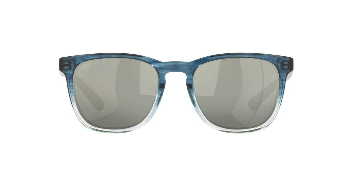 Costa: Sullivan 281 DeepTeal Gray Silver Mirror Polarized Sunglasses