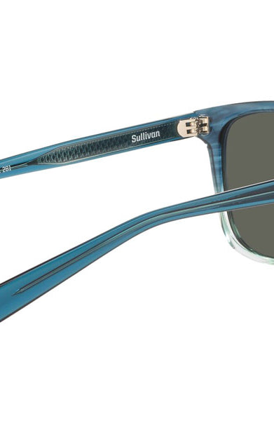Costa: Sullivan 281 DeepTeal Gray Silver Mirror Polarized Sunglasses