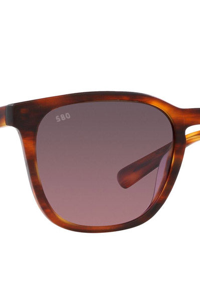 Costa: Sullivan MatteTortoise Rose Gardient Polarized Sunglasses