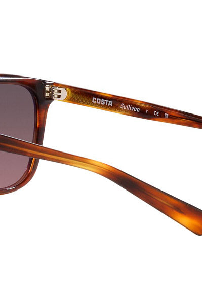 Costa: Sullivan MatteTortoise Rose Gardient Polarized Sunglasses