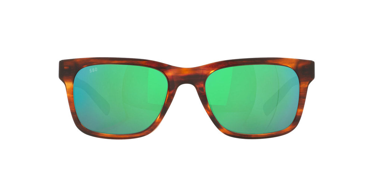 Costa: Tybee 10 Tortoise Green Mirror Polarized Sunglasses